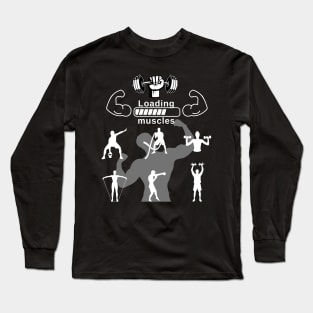 Loading muscles Long Sleeve T-Shirt